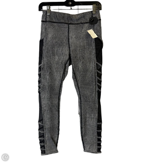 Athletic Leggings Capris By Lululemon In Black & White, Size: 0