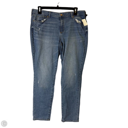 Jeans Skinny By Sonoma In Blue Denim, Size: 18
