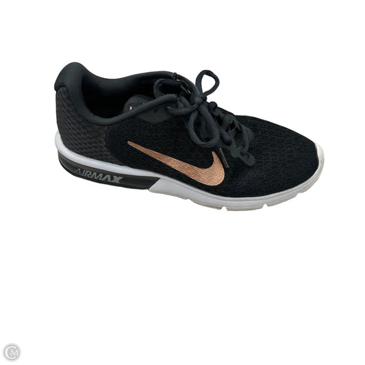 Shoes Athletic By Nike In Black, Size: 9