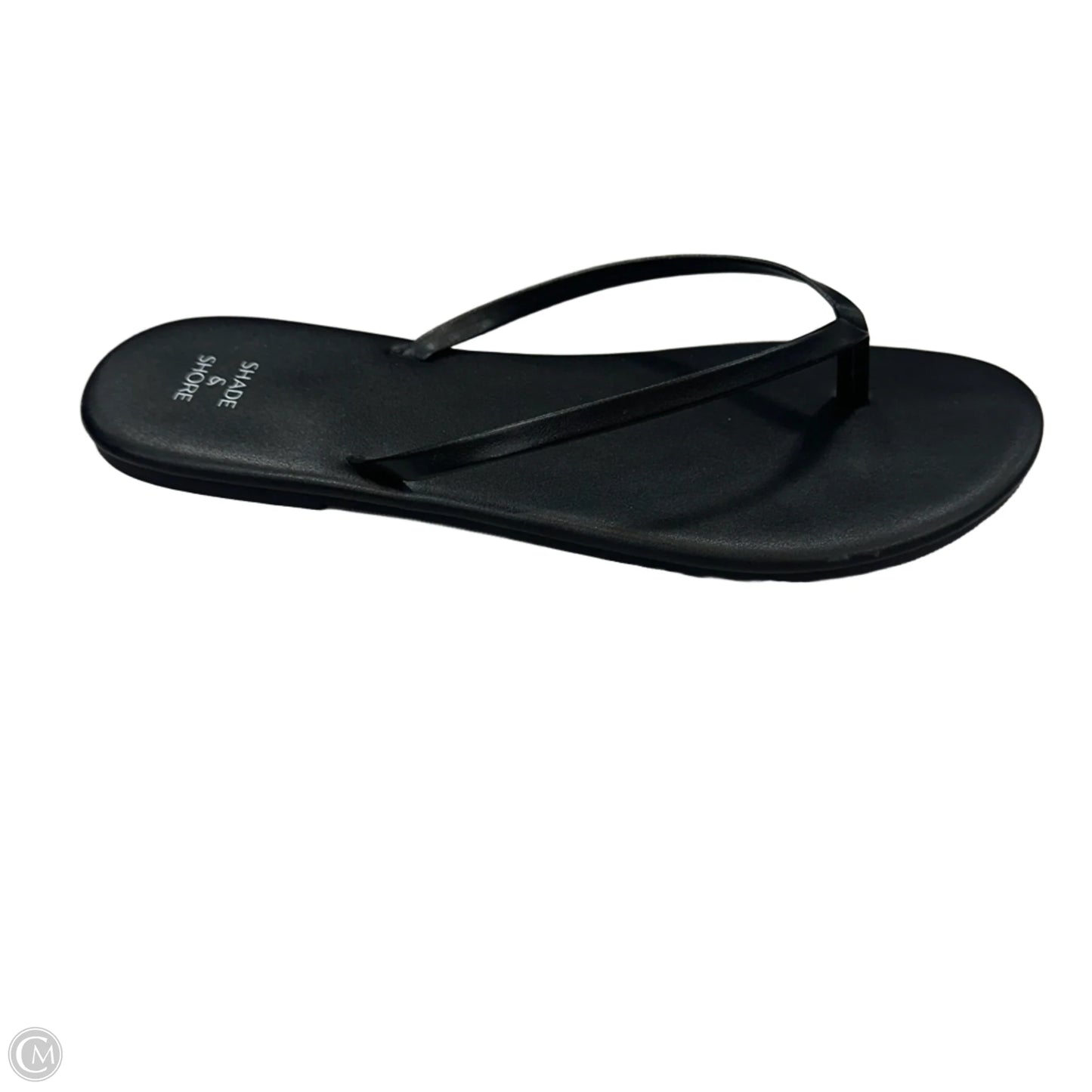 Sandals Flip Flops By Shade & Shore In Black, Size: 11