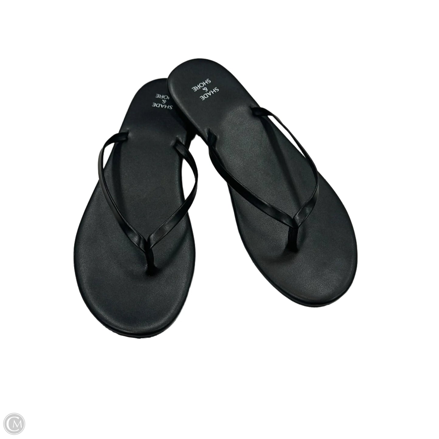 Sandals Flip Flops By Shade & Shore In Black, Size: 11