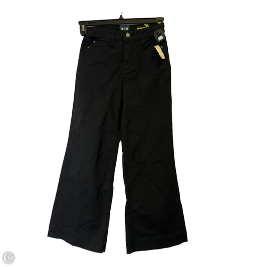 Jeans Wide Leg By Maeve In Black Denim, Size: 2p