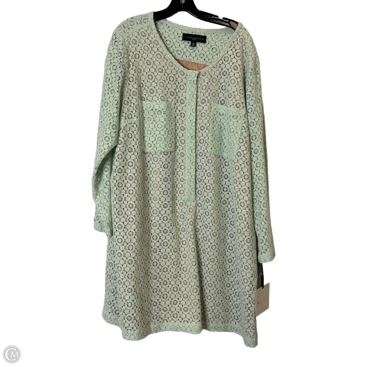 Dress Casual Short By Target-designer In Green, Size: 3x