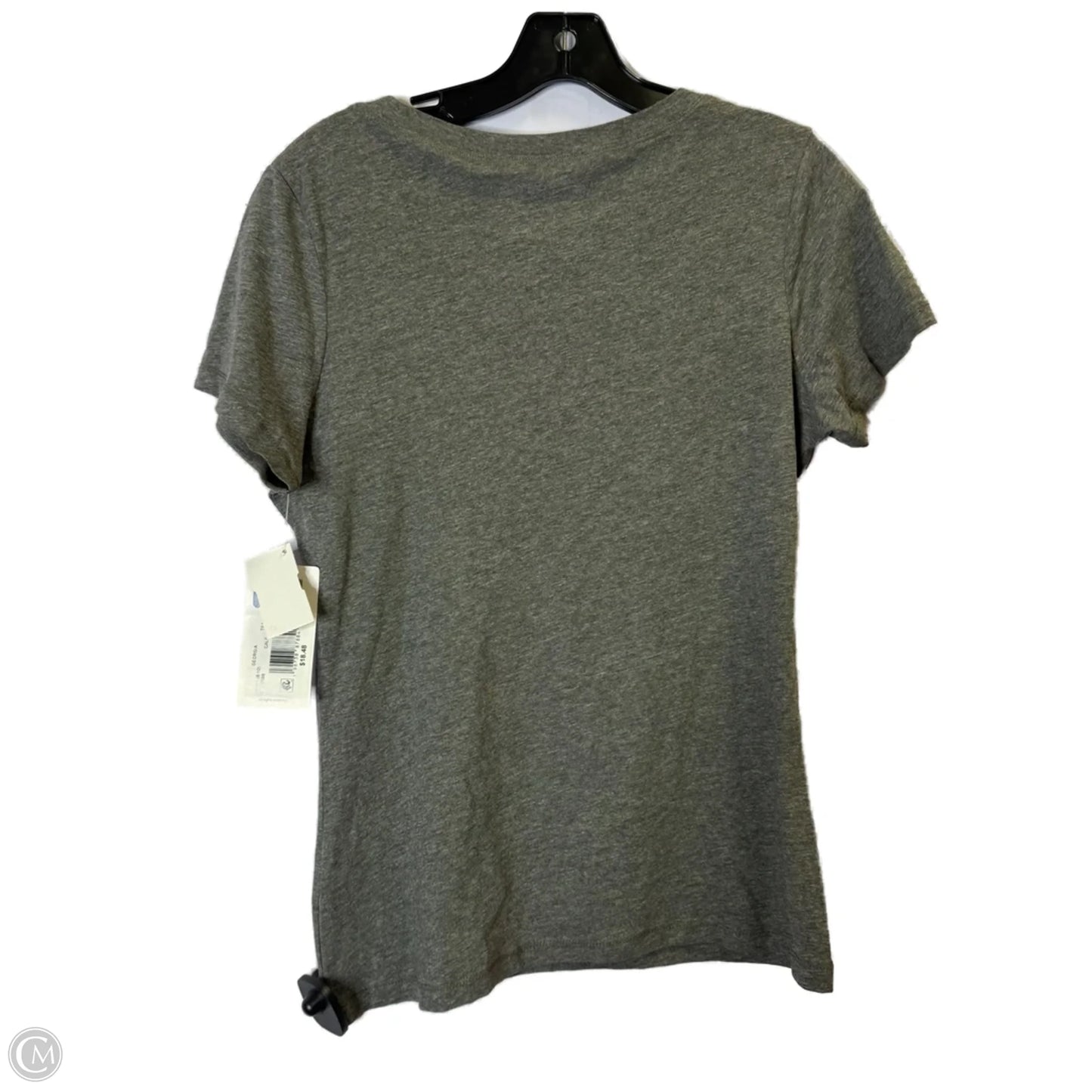 Top Short Sleeve Basic By Hanes In Grey, Size: M