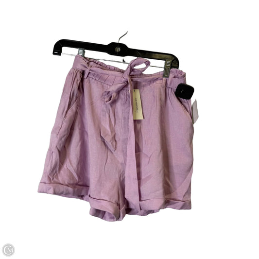 Shorts By Mi Ami In Purple, Size: L