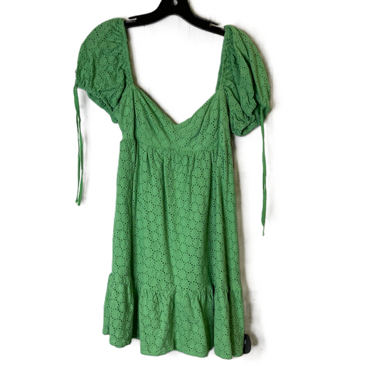 Green Dress Casual Short By Olivaceous, Size: L