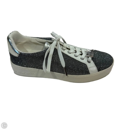 Shoes Designer By Michael By Michael Kors In Silver, Size: 8