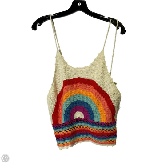 Top Sleeveless By Altard State In Multi-colored, Size: L