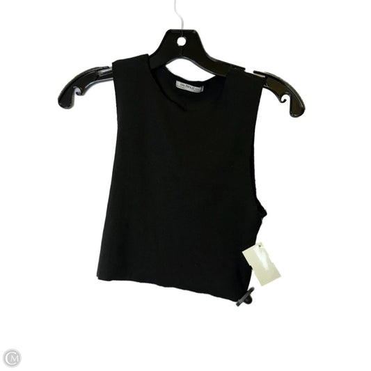 Top Sleeveless Basic By Zara In Black, Size: S
