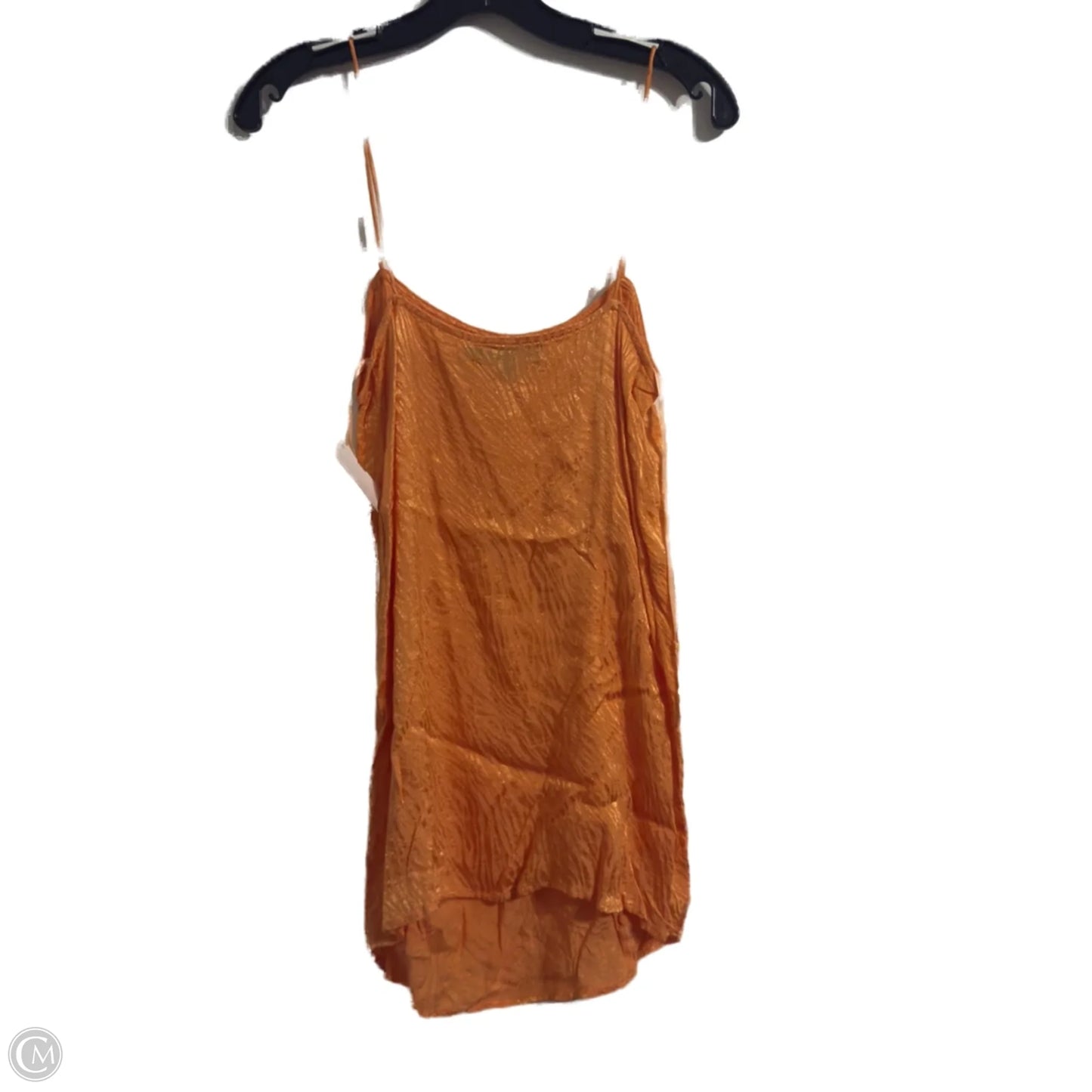 Top Sleeveless By Clothes Mentor In Orange, Size: S