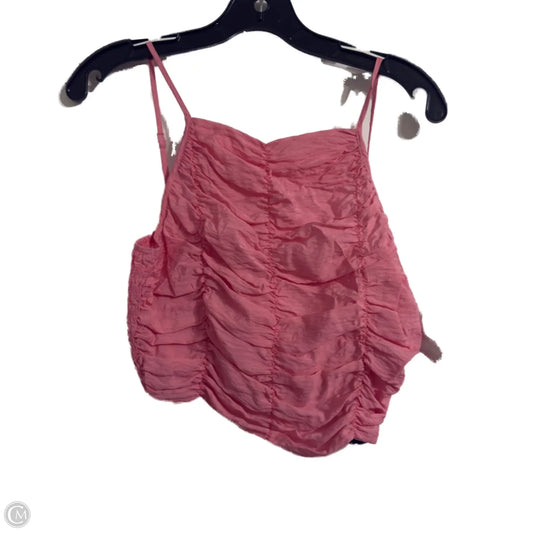 Top Sleeveless By Zara In Pink, Size: Xs
