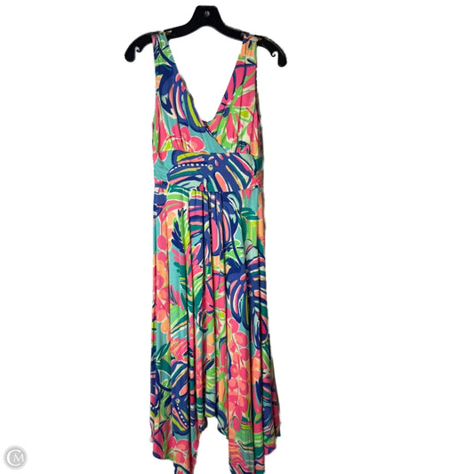 Dress Casual Midi By Lilly Pulitzer In Multi-colored, Size: S