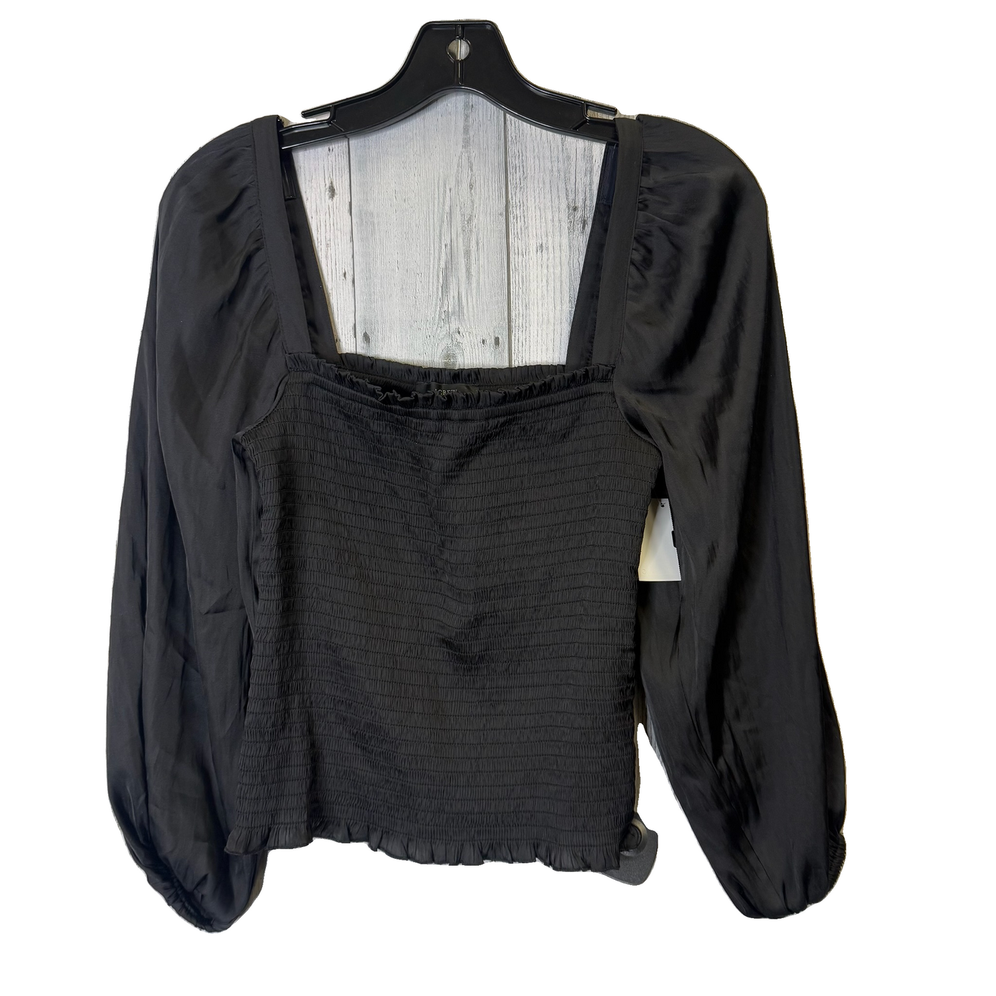 Top Long Sleeve By J. Crew In Black, Size: Xs