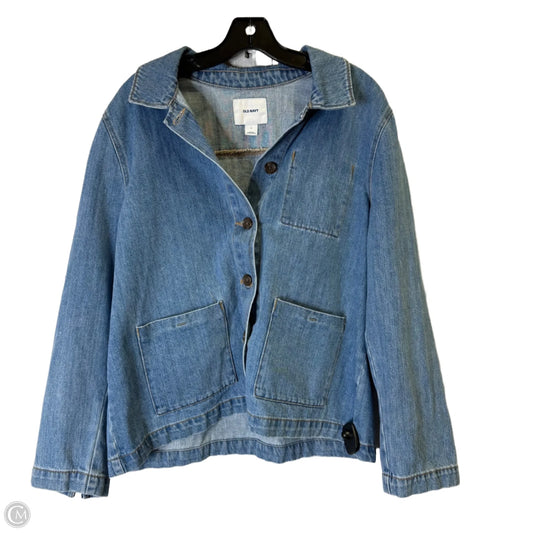 Jacket Denim By Old Navy In Blue, Size: L