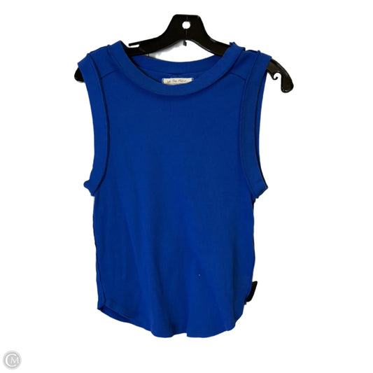 Top Sleeveless Basic By We The Free In Blue, Size: L