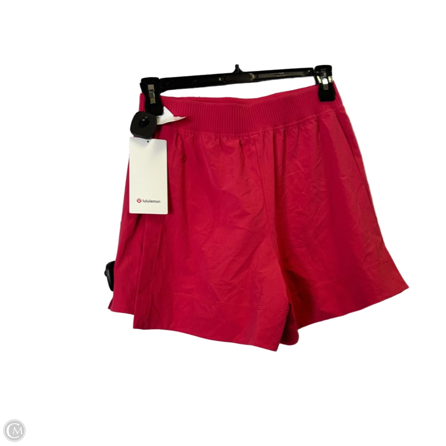 Athletic Shorts By Lululemon In Pink, Size: M