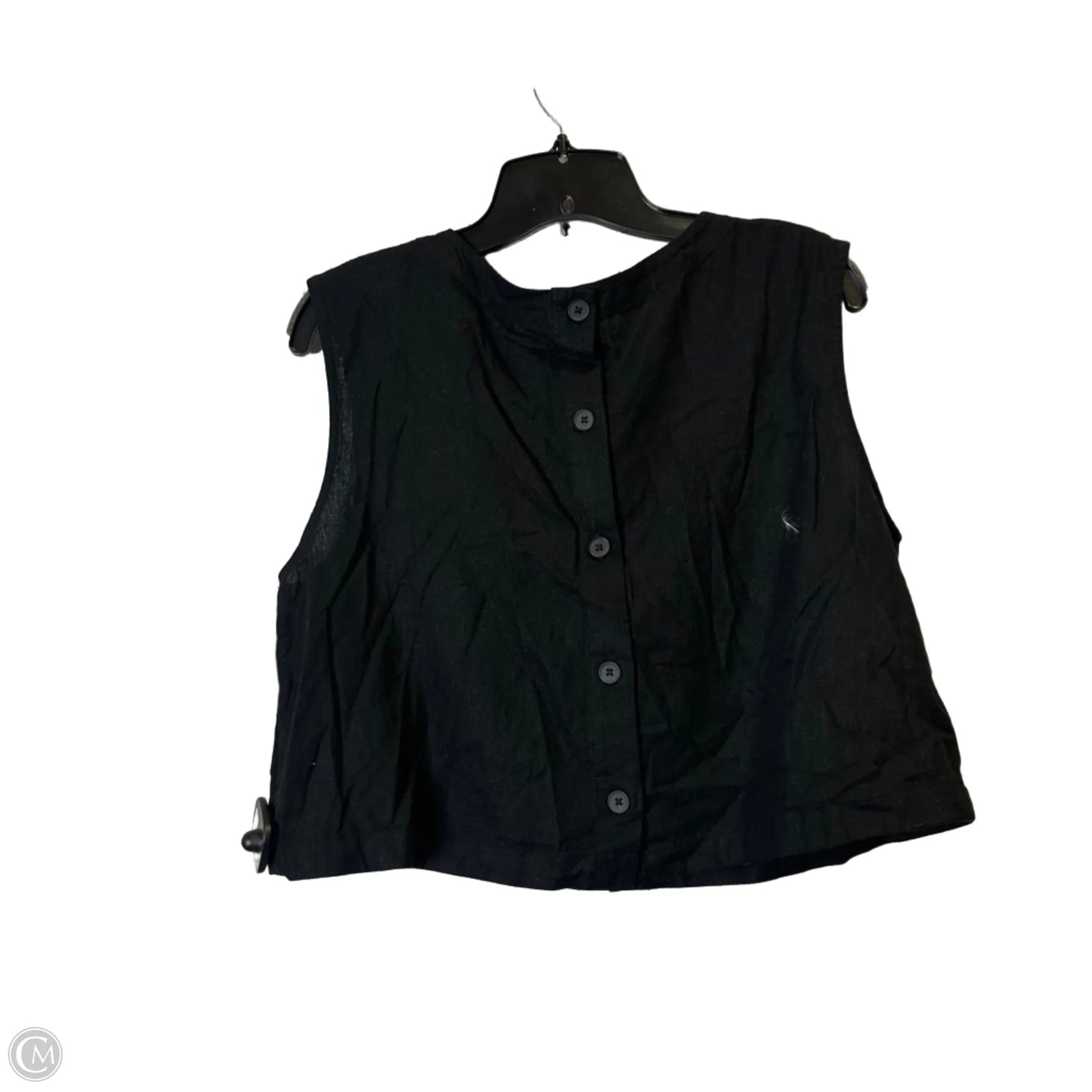 Top Sleeveless By A New Day In Black, Size: L