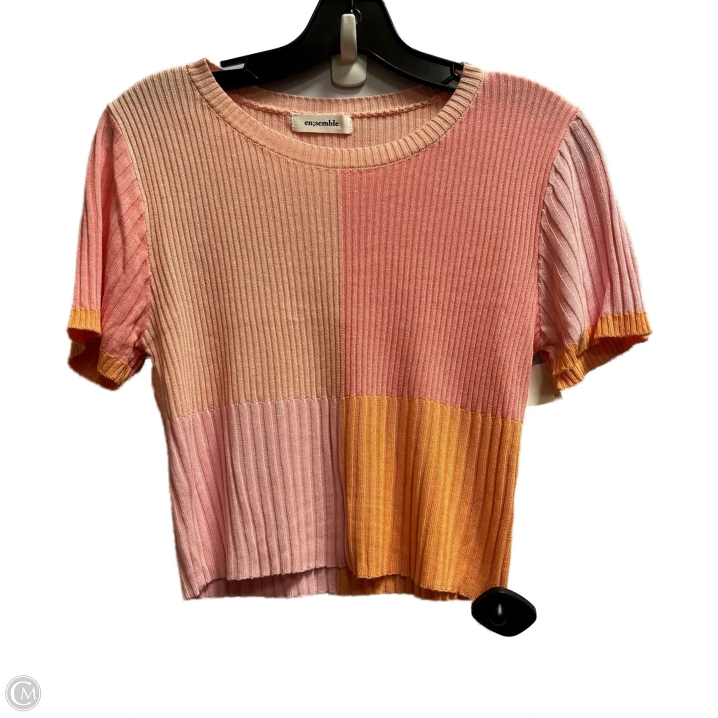 Top Short Sleeve By Clothes Mentor In Pink, Size: S