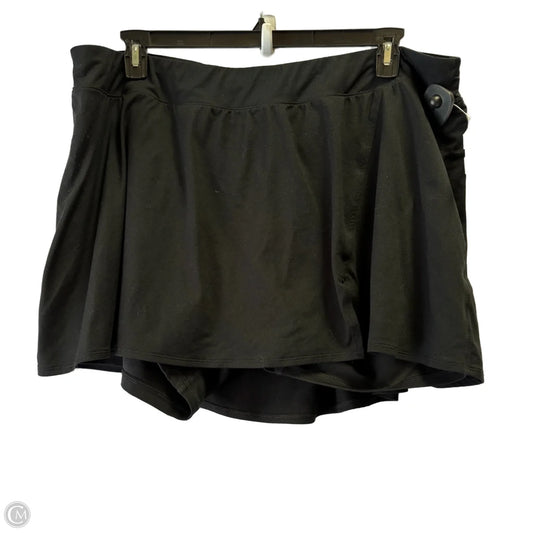 Athletic Skirt By Nike Apparel In Black, Size: 3x