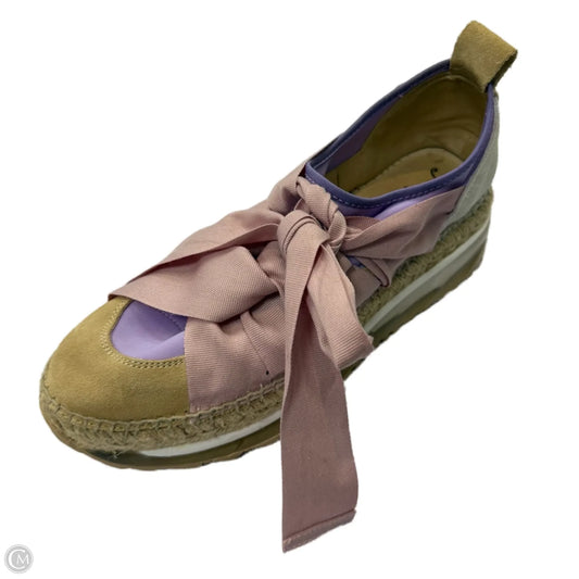 Shoes Sneakers By Free People In Pink & Purple, Size: 11