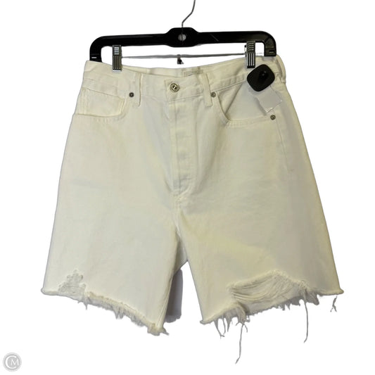 Shorts By Citizens Of Humanity In White, Size: 6