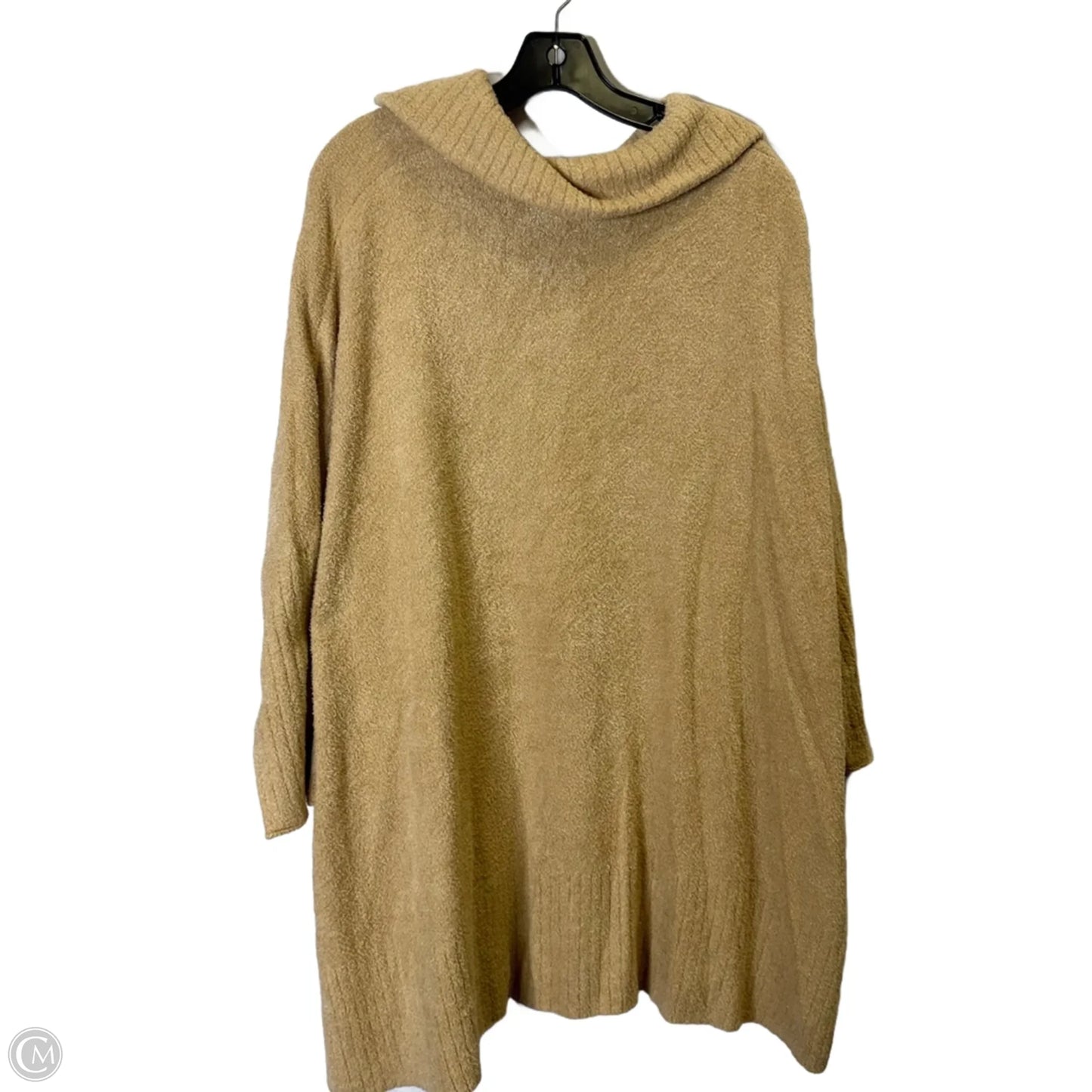 Sweatshirt Collar By Barefoot Dreams In Brown, Size: L