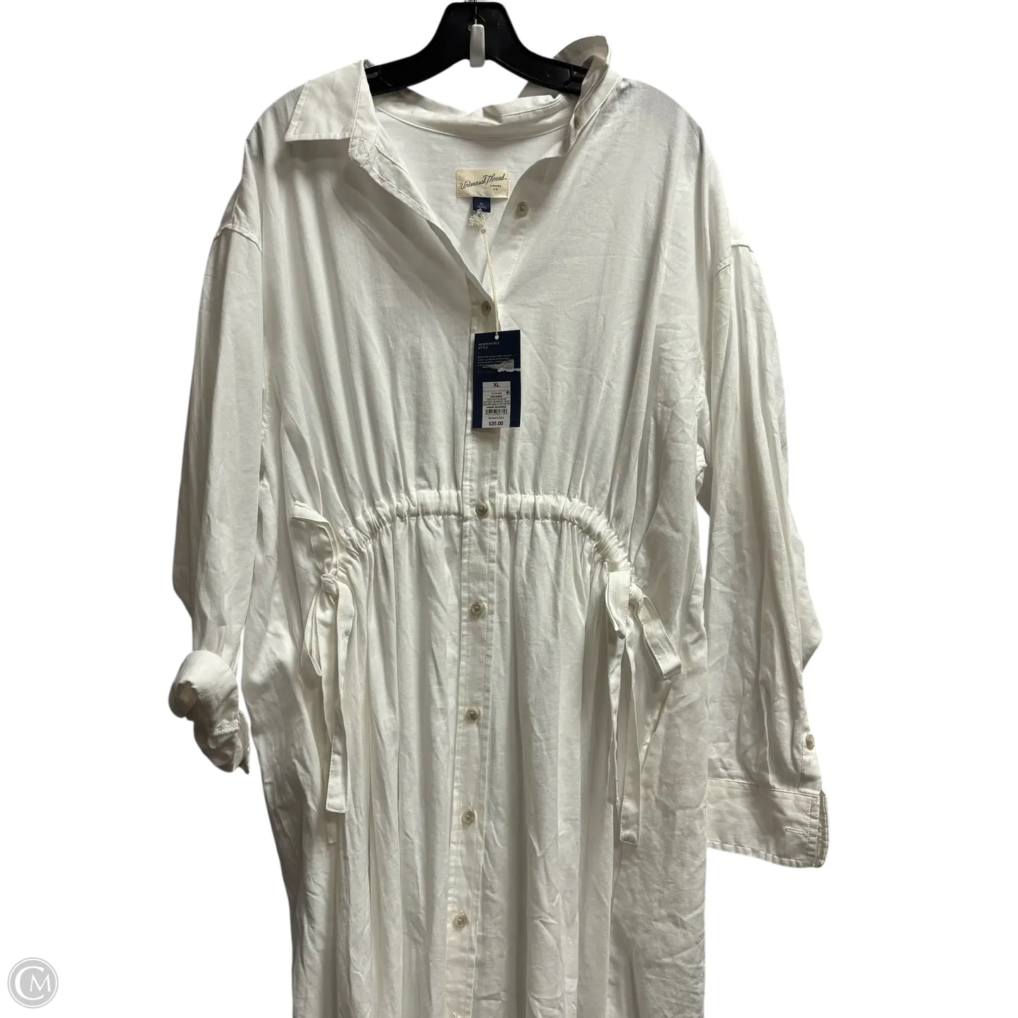 Dress Casual Maxi By Universal Thread In White, Size: Xl