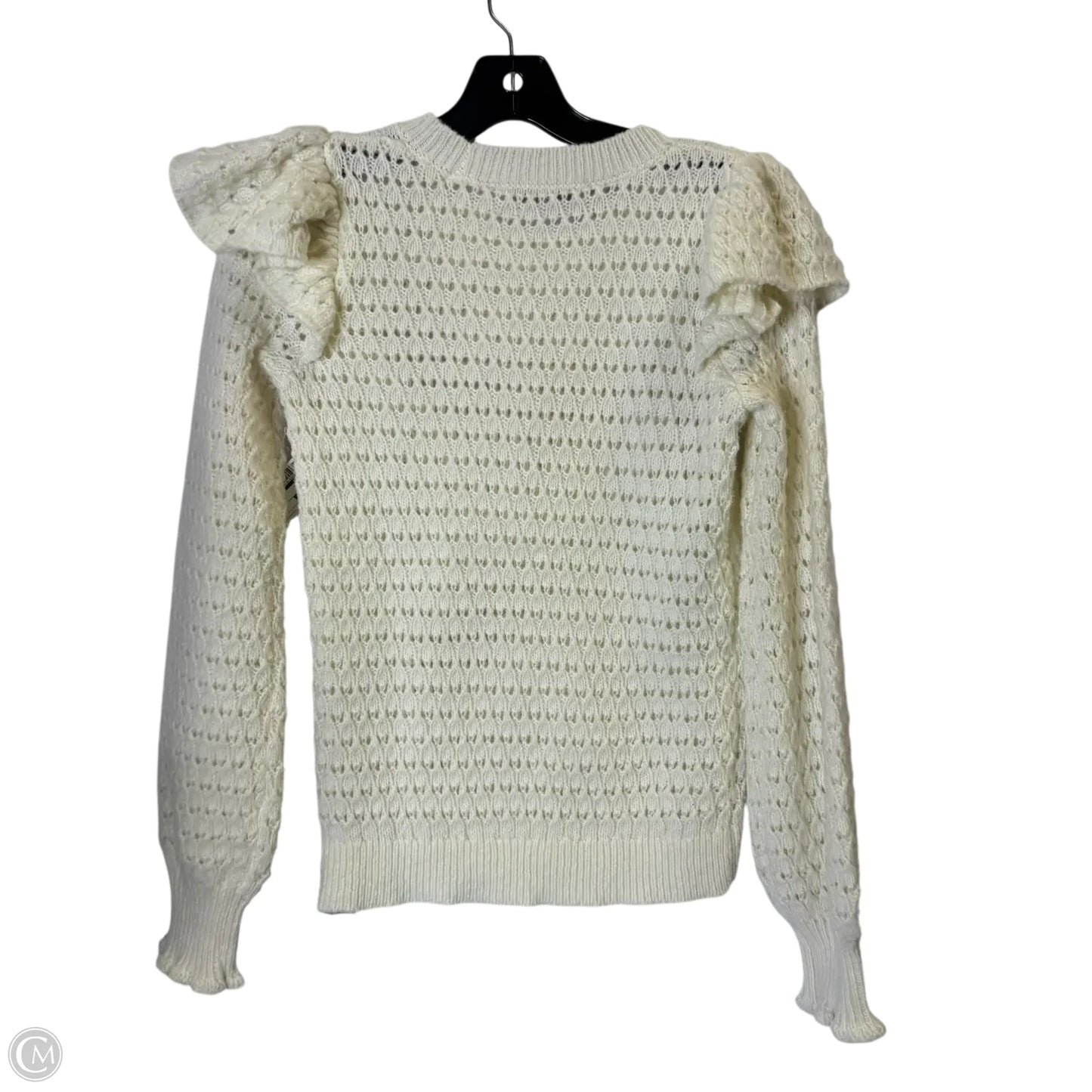 Sweater By Loft In Cream, Size: Xs