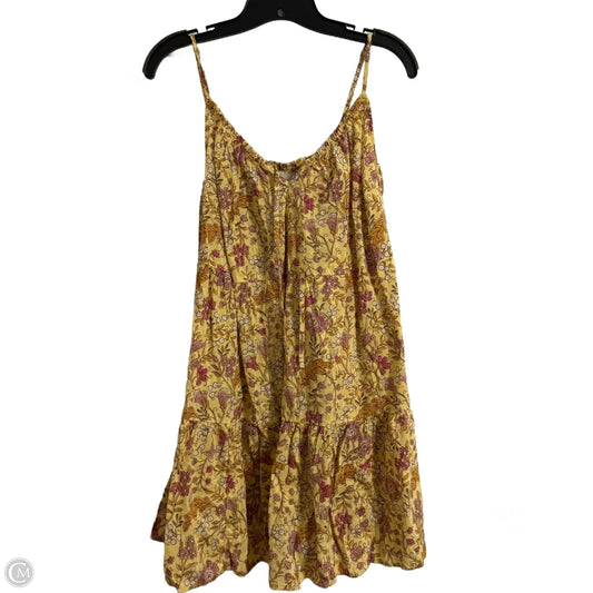 Top Sleeveless By Old Navy In Yellow, Size: L