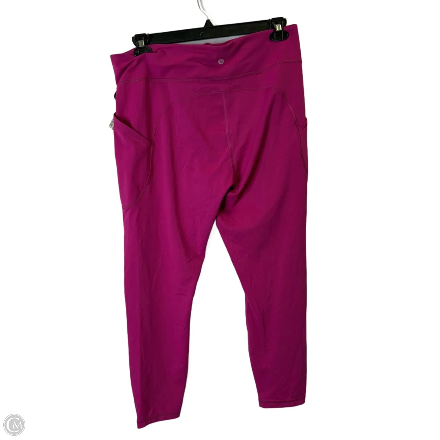 Athletic Leggings By Lululemon In Pink, Size: 16