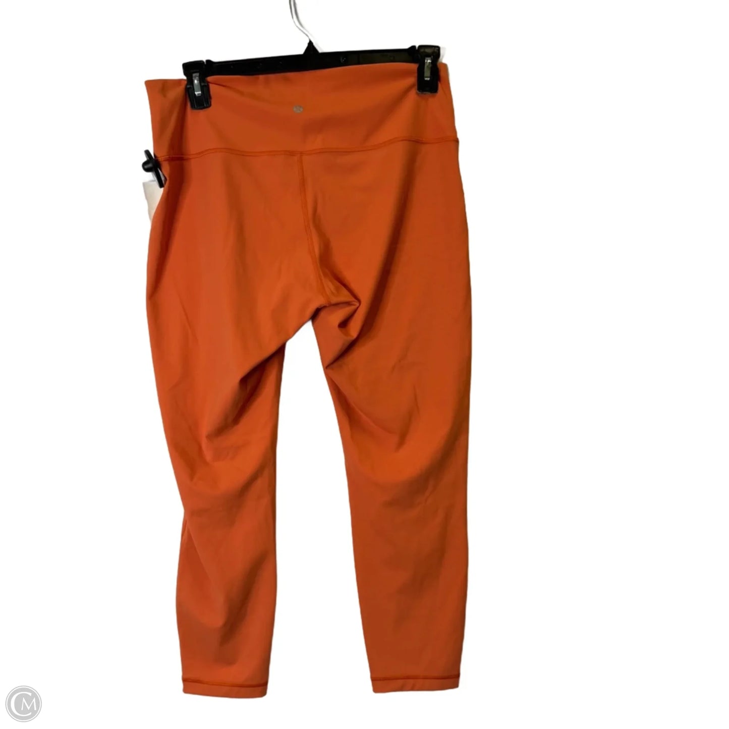Athletic Leggings By Lululemon In Orange, Size: 14