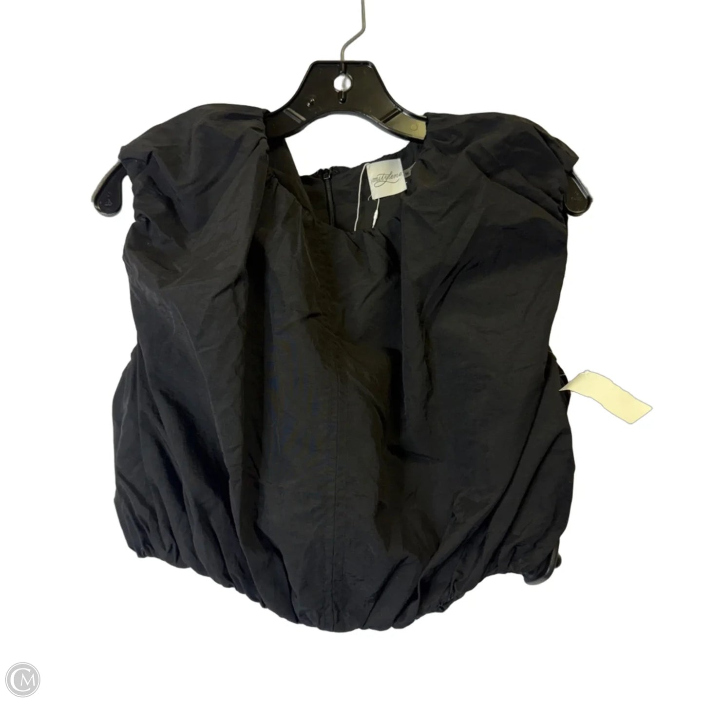 Top Sleeveless By Clothes Mentor In Black, Size: M