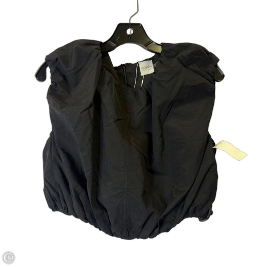 Top Sleeveless By Clothes Mentor In Black, Size: M