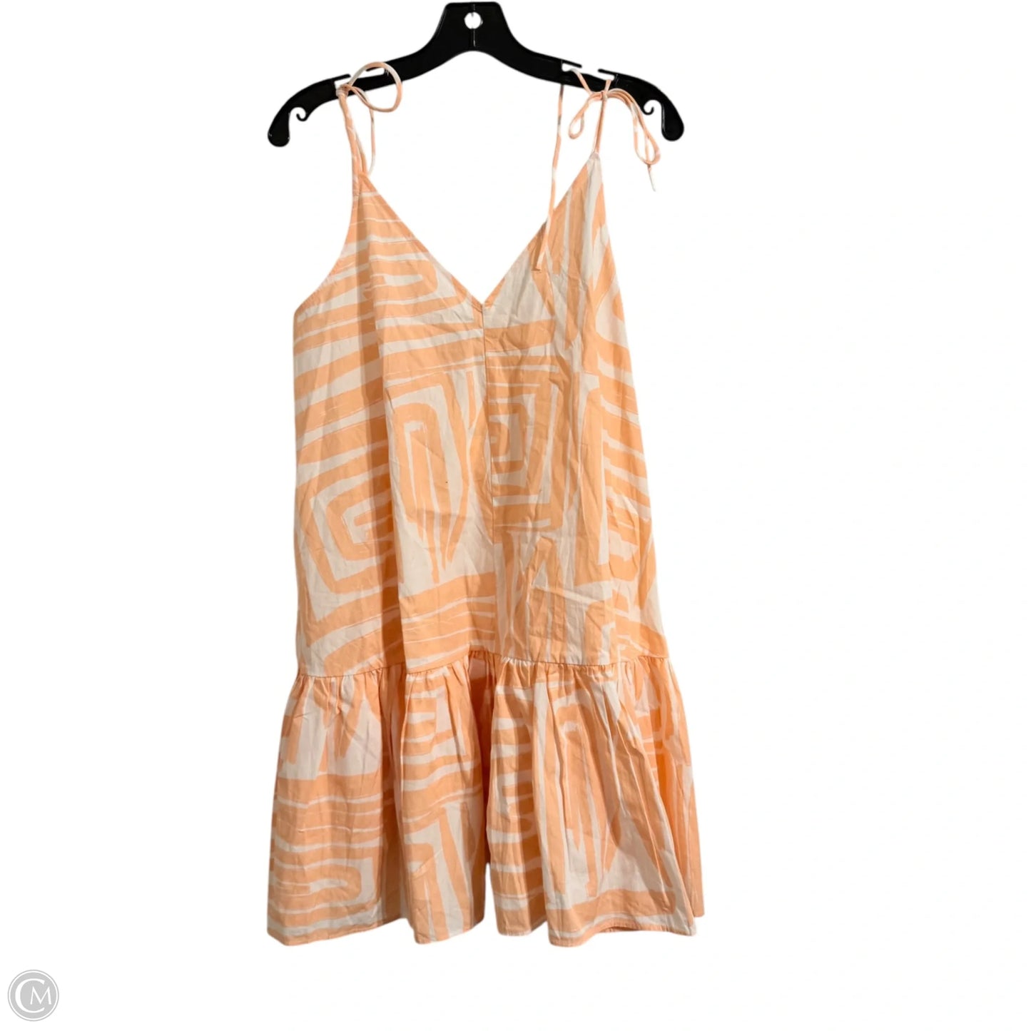 Dress Casual Short By Maeve In Peach, Size: M