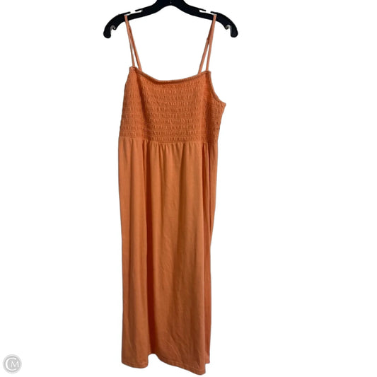 Dress Casual Maxi By Old Navy In Orange, Size: M