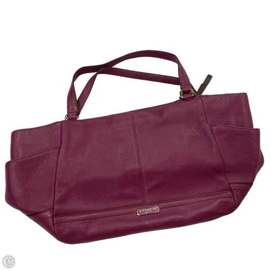 Handbag Designer By Coach, Size: Medium