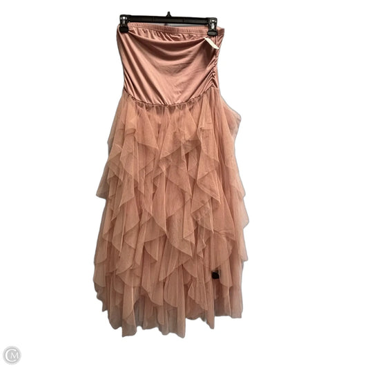 Dress Casual Maxi By Shein In Pink, Size: Xl