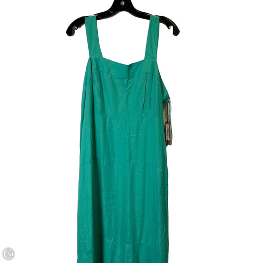 Dress Casual Maxi By Vince Camuto In Teal, Size: 1x