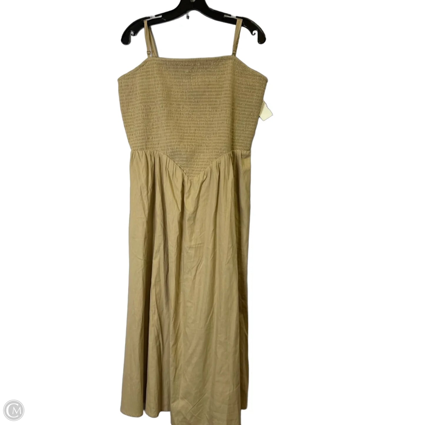 Dress Casual Maxi By Japna In Beige, Size: Xl