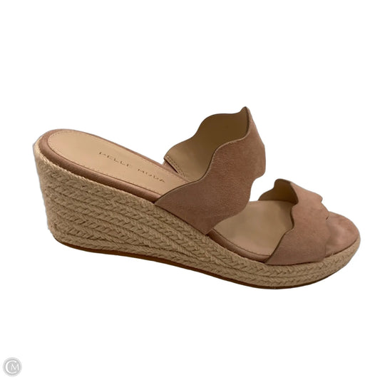 Shoes Heels Wedge By Clothes Mentor In Cream, Size: 8.5