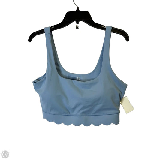 Athletic Bra By Joy Lab In Blue, Size: L