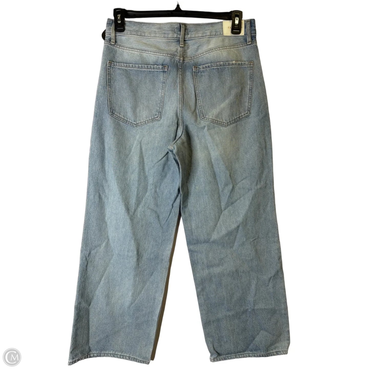Jeans Wide Leg By Express In Blue Denim, Size: 10