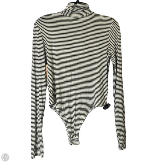 Bodysuit By Double Zero In Striped Pattern, Size: L