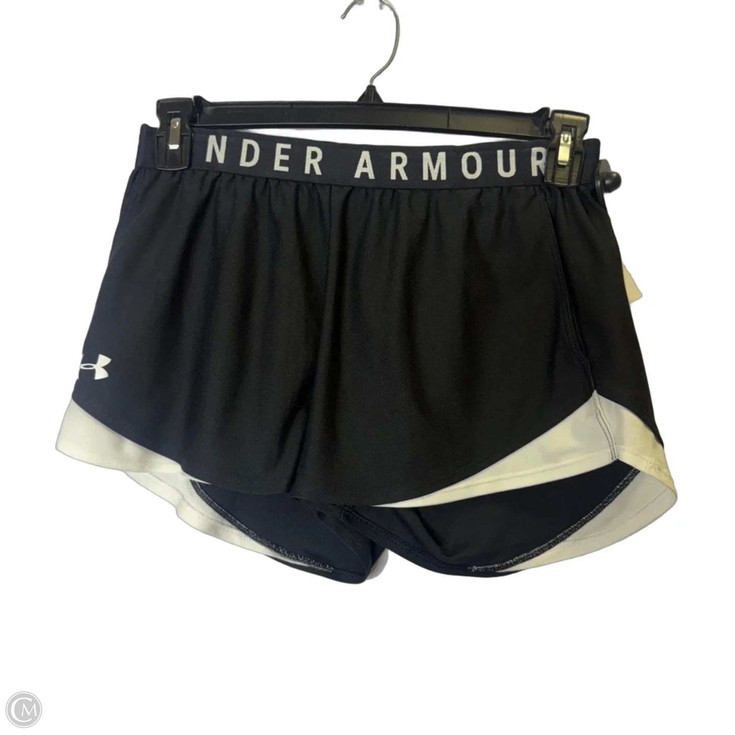 Athletic Shorts By Under Armour In Black, Size: M