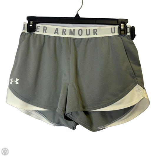 Athletic Shorts By Under Armour In Grey, Size: M