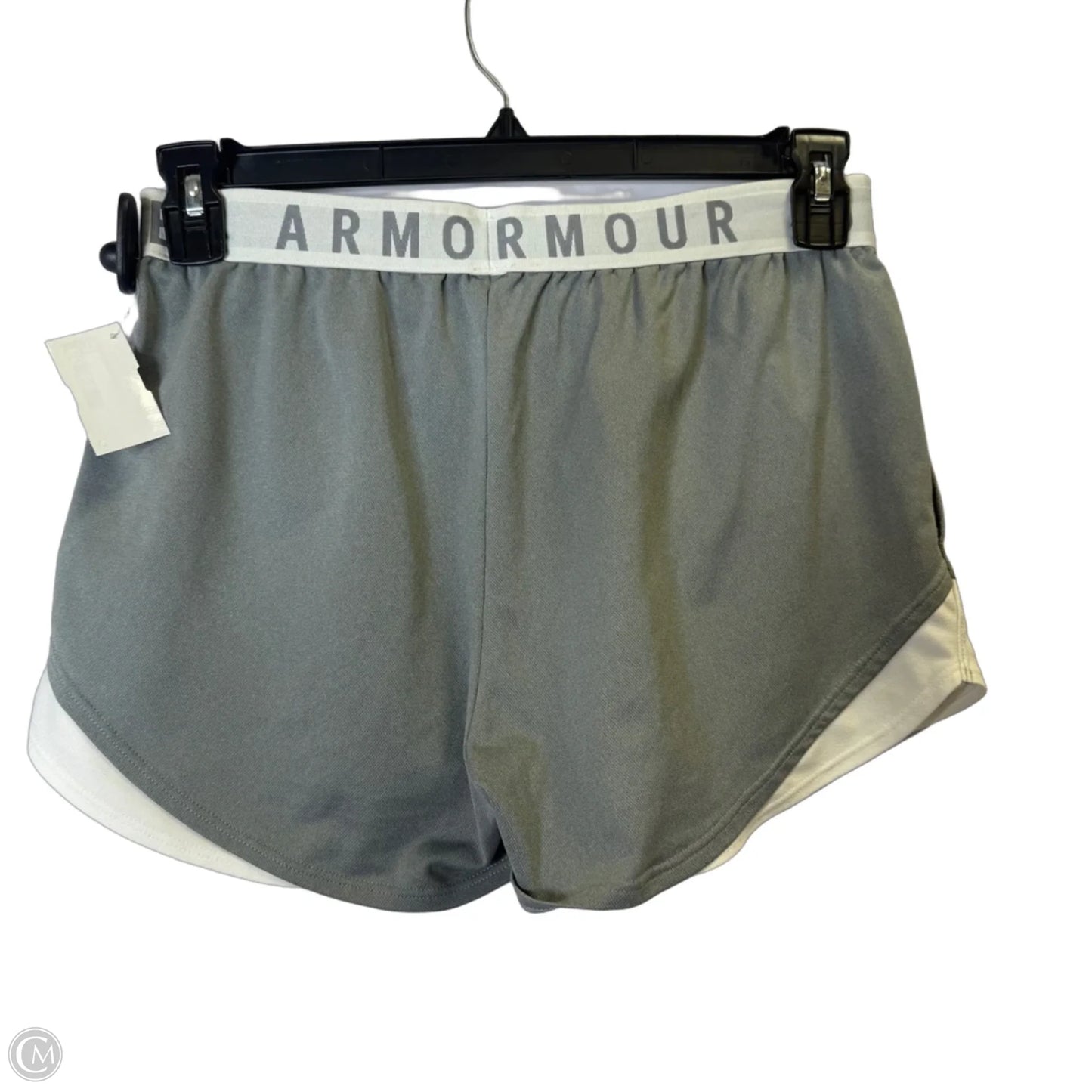 Athletic Shorts By Under Armour In Grey, Size: M