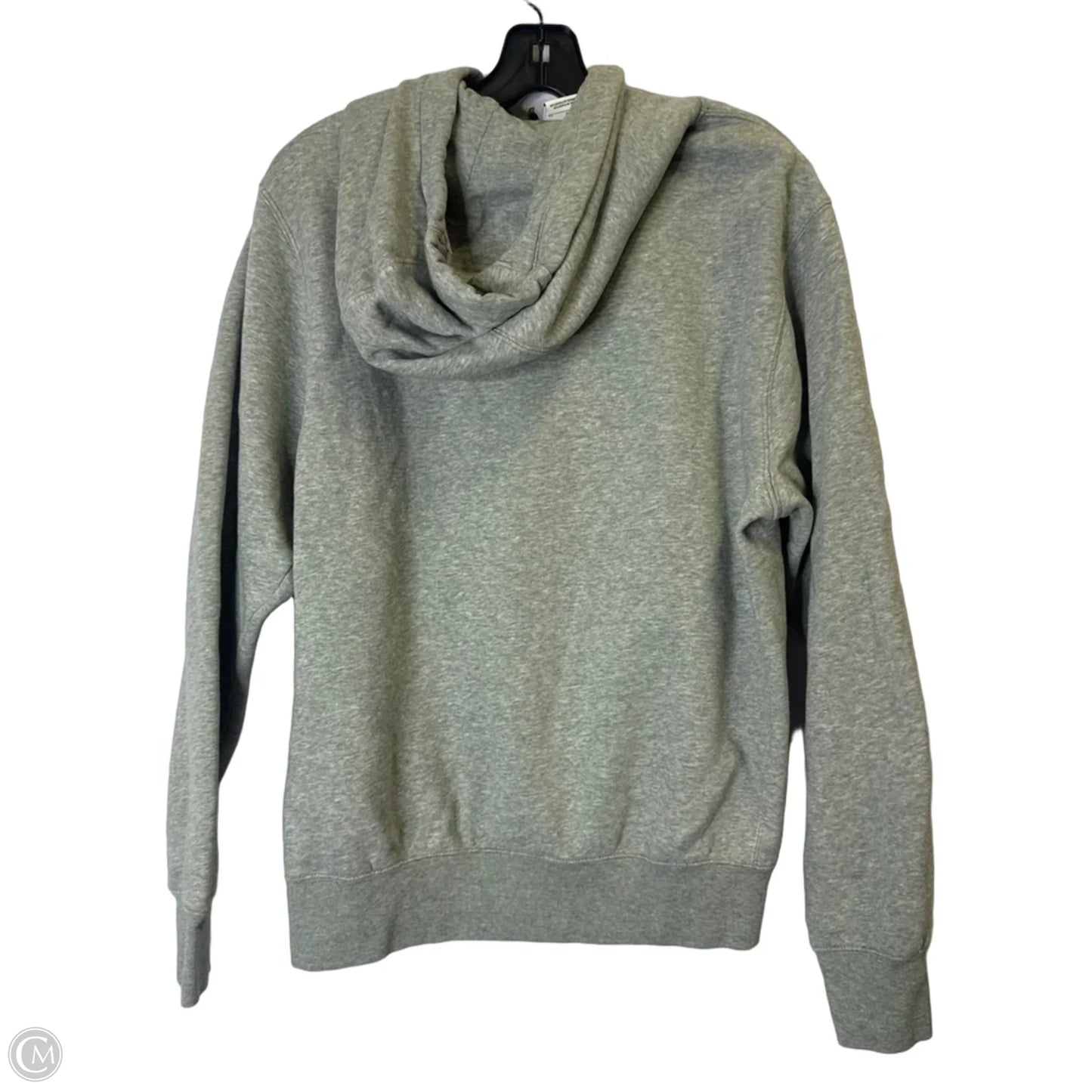 Athletic Sweatshirt Hoodie By Nike Apparel In Grey, Size: S