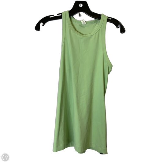 Athletic Tank Top By Lululemon In Green, Size: 6