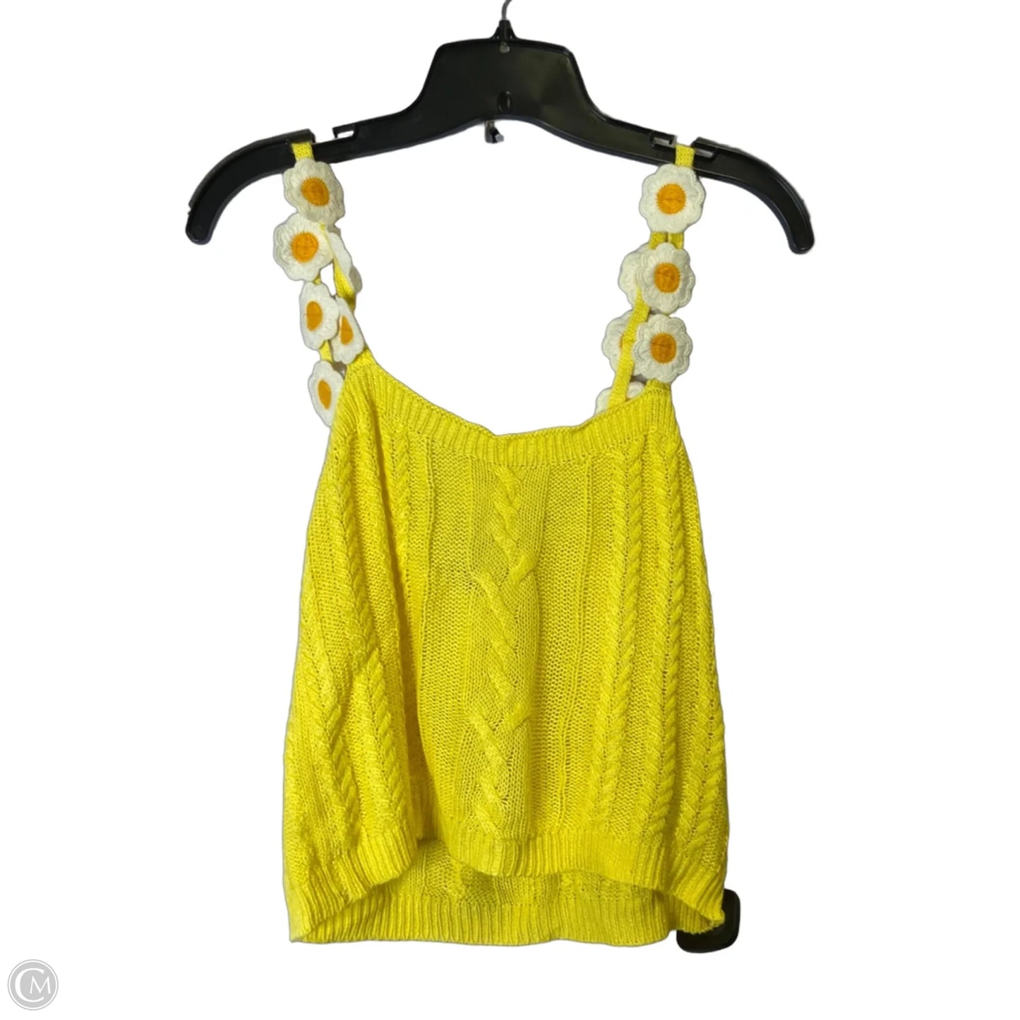 Top Sleeveless By Fashion Nova In Yellow, Size: Xl