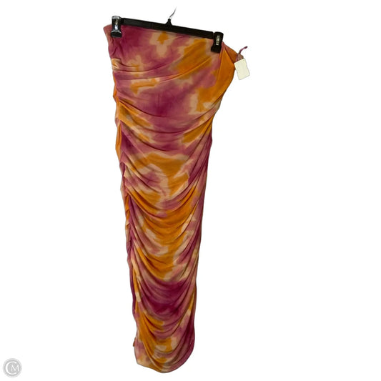Dress Casual Maxi By Zara In Multi-colored, Size: L